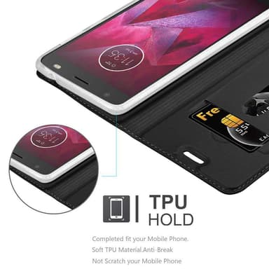Motorola MOTO Z Cover Etui Case (Sort)
