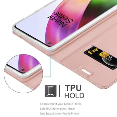 OnePlus 8 Cover Etui Case (Lyserød)
