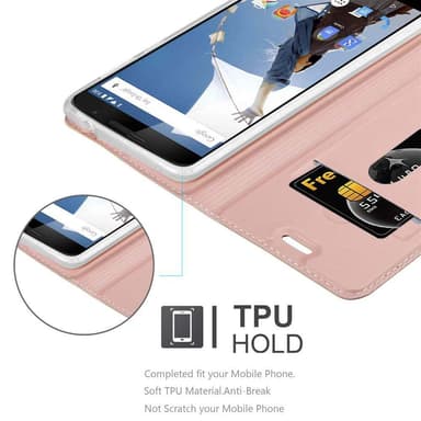 Motorola Google NEXUS 6 Cover Etui Case (Lyserød)
