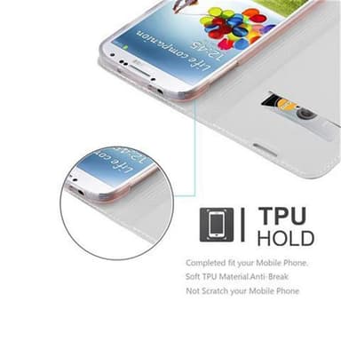 Samsung Galaxy S4 Cover Etui Case (Sølv)
