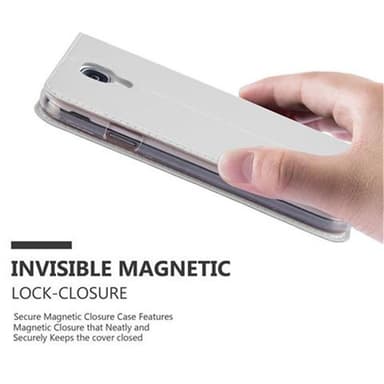 Samsung Galaxy S4 Cover Etui Case (Sølv)