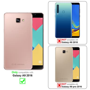 Samsung Galaxy A9 2016 Pungetui Cover Case (Lyserød)