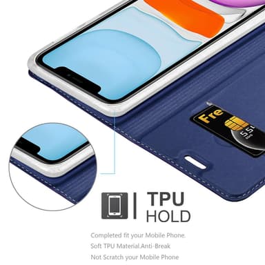 iPhone 11 Cover Etui Case (Blå)