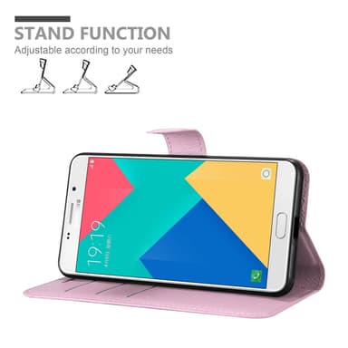 Samsung Galaxy A9 2016 Pungetui Cover Case (Lyserød)