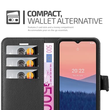 Nokia C21 Pungetui Cover Case (Sort)