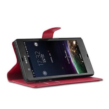 Sony Xperia Z Pungetui Cover Case (Rød)
