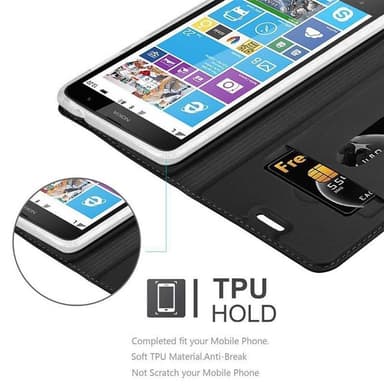 Nokia Lumia 1320 Cover Etui Case (Sort)