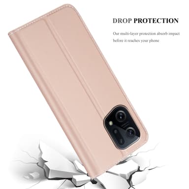 Oppo FIND X5 Cover Etui Case (Lyserød)