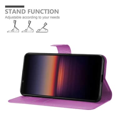 Sony Xperia 1 II Pungetui Cover Case (Lilla)