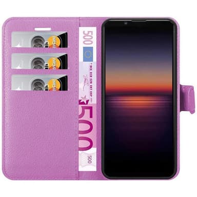 Sony Xperia 1 II Pungetui Cover Case (Lilla)