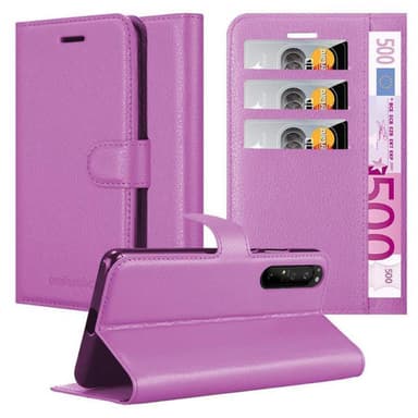 Sony Xperia 1 II Pungetui Cover Case (Lilla)