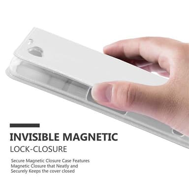 Sony Xperia Z1 COMPACT Cover Etui Case (Sølv)
