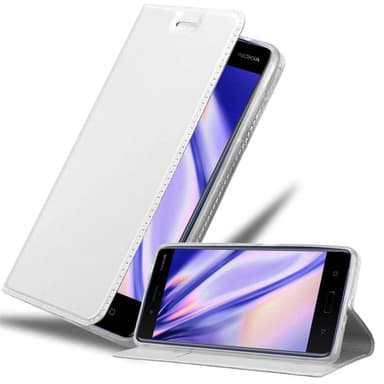 Nokia 8 2017 Cover Etui Case (Sølv)