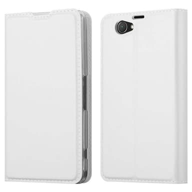 Sony Xperia Z1 COMPACT Cover Etui Case (Sølv)