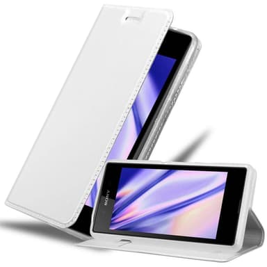 Sony Xperia E3 Cover Etui Case (Sølv)