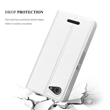 Sony Xperia E3 Cover Etui Case (Sølv)