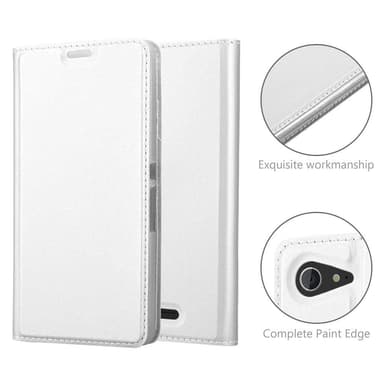 Sony Xperia E3 Cover Etui Case (Sølv)