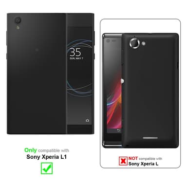 Sony Xperia L1 Cover Etui Case (Blå)