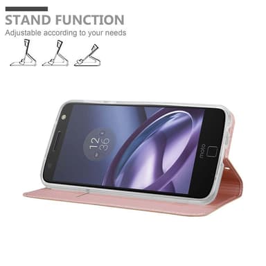 Motorola MOTO Z PLAY Cover Etui Case (Lyserød)