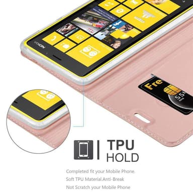 Nokia Lumia 920 Cover Etui Case (Lyserød)