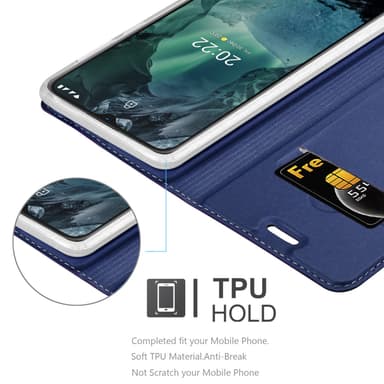 Nokia G11 / G21 Cover Etui Case (Blå)
