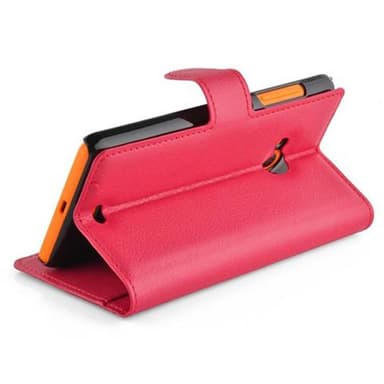 Nokia Lumia 535 Pungetui Cover Case (Rød)