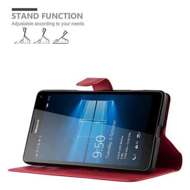 Nokia Lumia 950 XL Pungetui Cover Case (Rød)