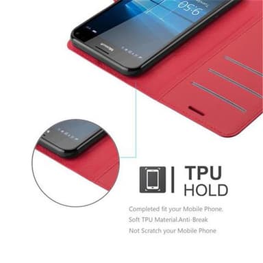 Nokia Lumia 950 XL Pungetui Cover Case (Rød)