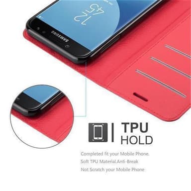 Samsung Galaxy J7 2017 Pungetui Cover Case (Rød)