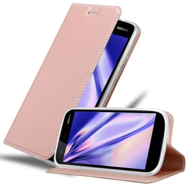 Nokia 1 2018 Cover Etui Case (Lyserød)