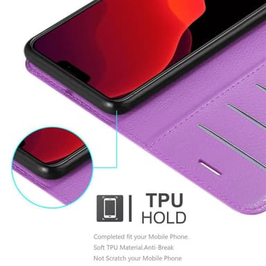 iPhone 12 / 12 PRO Pungetui Cover Case (Lilla)