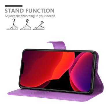 iPhone 12 / 12 PRO Pungetui Cover Case (Lilla)