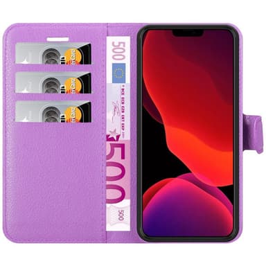 iPhone 12 / 12 PRO Pungetui Cover Case (Lilla)