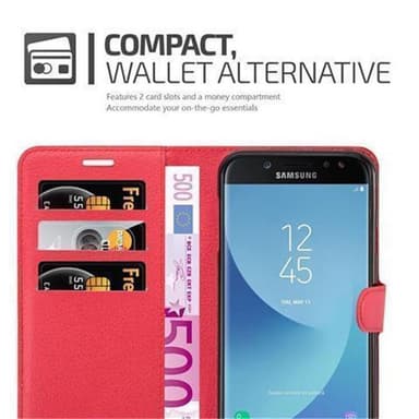 Samsung Galaxy J7 2017 Pungetui Cover Case (Rød)