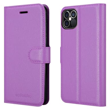 iPhone 12 / 12 PRO Pungetui Cover Case (Lilla)