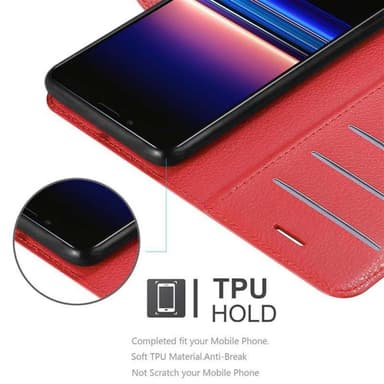 Sony Xperia 1 / Xperia XZ4 Pungetui Cover Case (Rød)