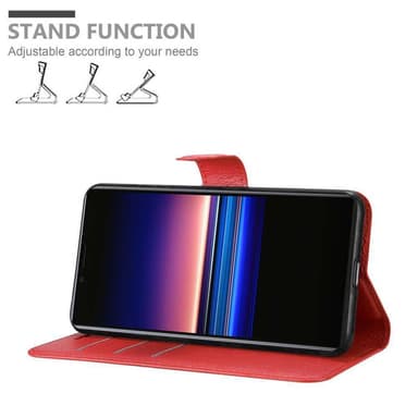 Sony Xperia 1 / Xperia XZ4 Pungetui Cover Case (Rød)