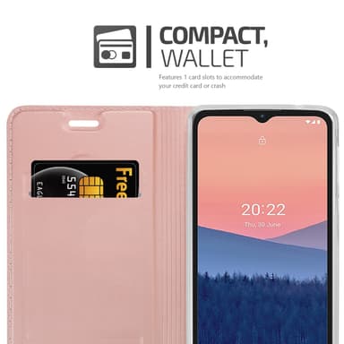 Nokia C21 Cover Etui Case (Lyserød)