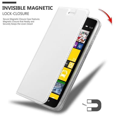 Nokia Lumia 1520 Cover Etui Case (Sølv)