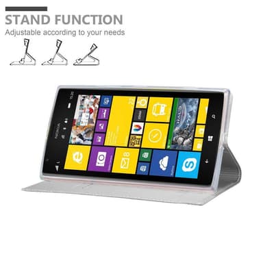 Nokia Lumia 1520 Cover Etui Case (Sølv)