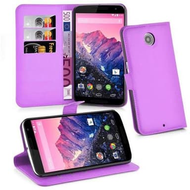 Motorola Google NEXUS 6 Pungetui Cover Case (Lilla)