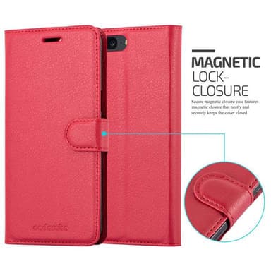 OnePlus 5 Pungetui Cover Case (Rød)