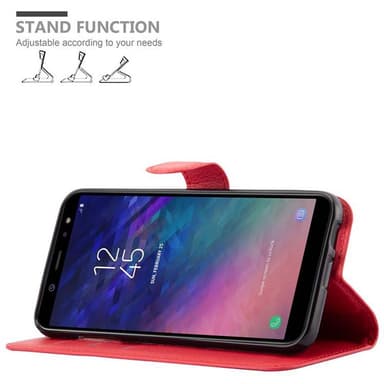 Samsung Galaxy A6 2018 Pungetui Cover Case (Rød)
