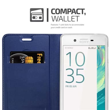 Sony Xperia X Cover Etui Case (Blå)