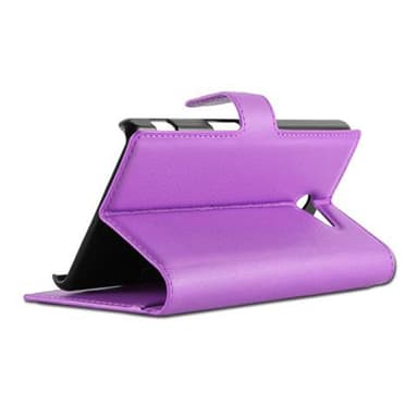 Sony Xperia M2 / M2 AQUA Pungetui Cover Case (Lilla)