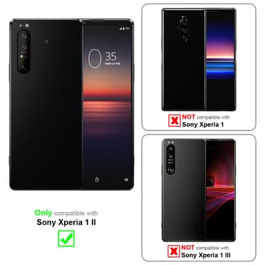Sony Xperia 1 II Pungetui Cover Case (Lyserød)
