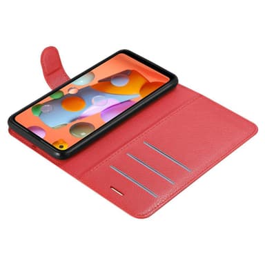 Samsung Galaxy A11 / M11 Pungetui Cover Case (Rød)