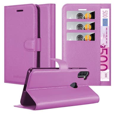 Samsung Galaxy A11 / M11 Pungetui Cover Case (Lilla)