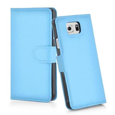 Samsung Galaxy S6 Pungetui Cover Case (Blå)