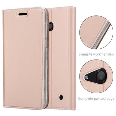 Nokia Lumia 550 Cover Etui Case (Lyserød)